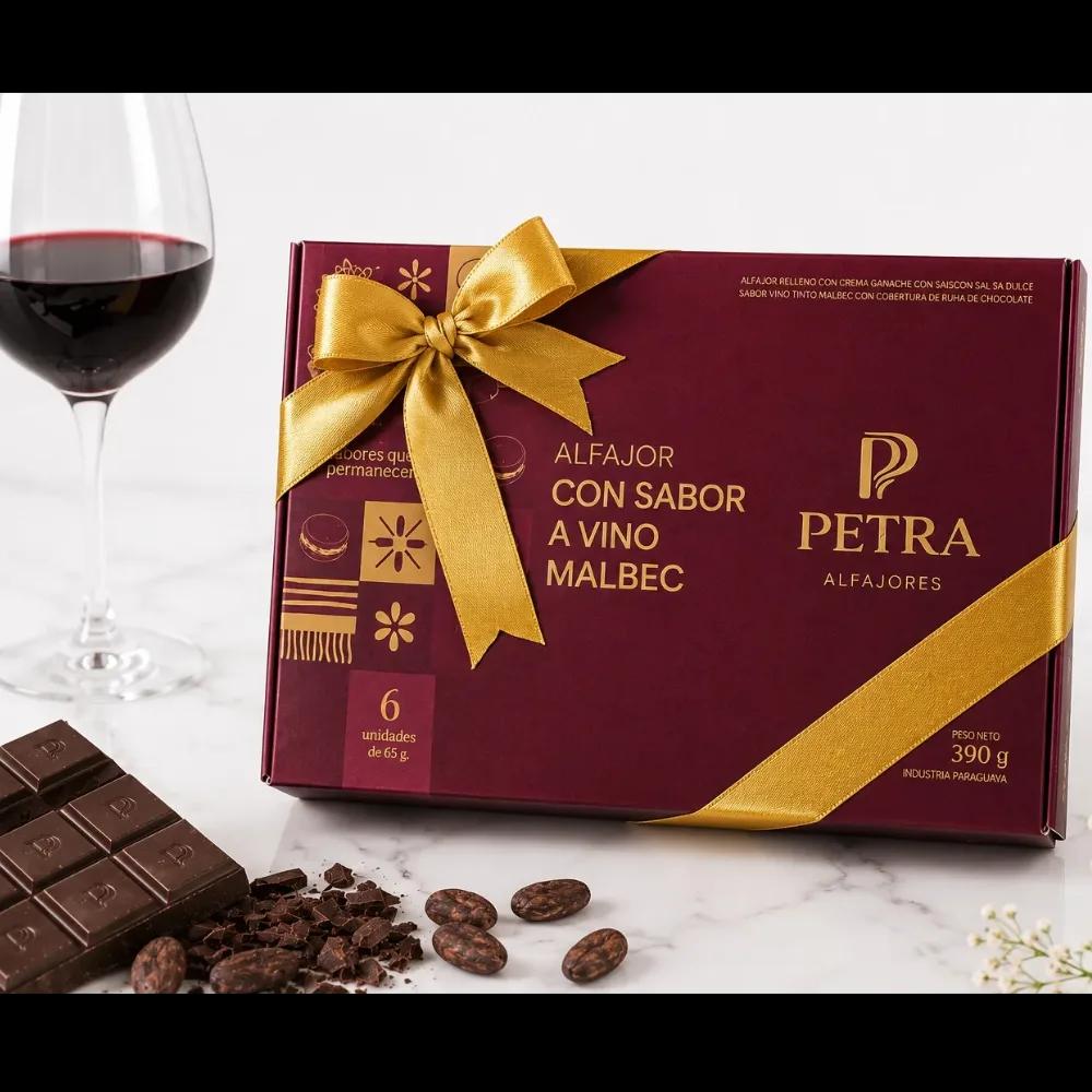 Alfajor sabor a Vino Malbec