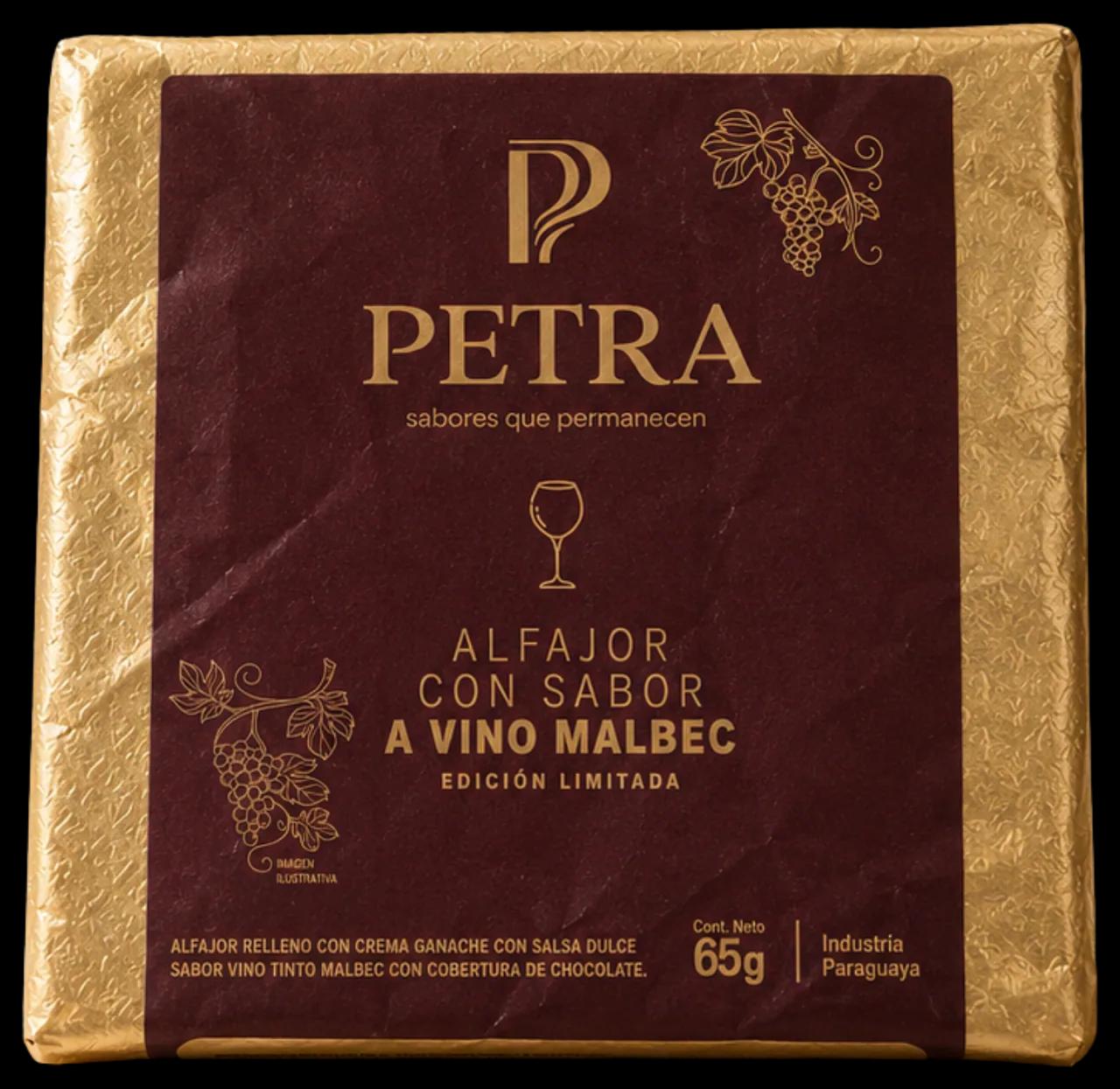 Alfajor sabor a Vino Malbec